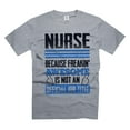 thumbnail image 1 of Funny Nurse Shirt Freakin Awesome Nurse Shirt Nurse Gift Ideas Nurse Birthday Shirts (XX-Large Grey), 1 of 6