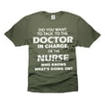 thumbnail image 1 of Funny Nurse Shirt Medical Funny Tee Shirts Gift For Her Shirt For Women Nurse Gift Ideas (Large Military Green), 1 of 6