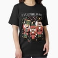 thumbnail image 1 of Funny Nutcracker Go Nuts Christmas Holiday Humor Graphic Unisex T-Shirt, up to size 5XL, 1 of 2