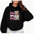 thumbnail image 1 of Funny Nutcracker Graphic Sweatshirt Y'all Are Nuts Print Hoodie Black S-2XL Tops, 1 of 4