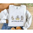 thumbnail image 1 of Funny OT Sweatshirt for Occupational Therapist, Embroidered ADL Silly Goose Shirt, Occupational Therapy Tee, Pediatric Assistant Student OTA, 1 of 4