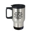 thumbnail image 1 of Funny Observer, Do Not Make Me Use My Observer Voice, Unique Travel Mug For Friends From Colleagues, 1 of 2