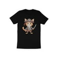 thumbnail image 1 of Funny Ocean Sea Pirate Sailor Cat Kitten Marine Cruise Gift T-Shirt Pirate Cat Kitten Sailor Birthday Holiday Presents Men Women Tshirt, 1 of 10