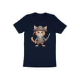 thumbnail image 1 of Funny Ocean Sea Pirate Sailor Cat Kitten Marine Cruise Gift T-Shirt Pirate Cat Kitten Sailor Birthday Holiday Presents Men Women Tshirt, 1 of 10