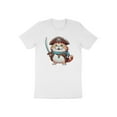 thumbnail image 1 of Funny Ocean Sea Pirate Sailor Cat Kitten Marine Cruise Gift T-Shirt Pirate Cat Kitten Sailor Birthday Holiday Presents Men Women Tshirt, 1 of 10