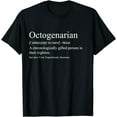 Funny Octogenarian Definition TShirt