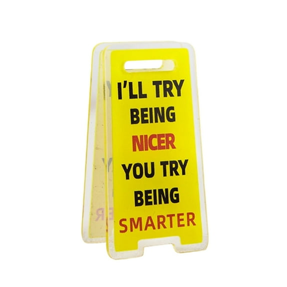 Funny Office Desk Decor Boss Sign,Funny Office GIfts for Bosses,Stick Notes Small,Funny Office Gifts Mini Desk Sign Office Work Gift Coworkers Male Manager Supervisor Superintendent