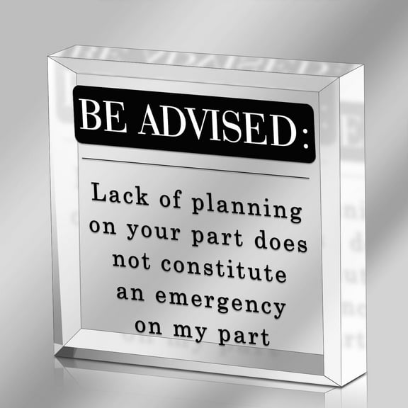 Funny Office Gift for Women, Office Quotes Desk Decor Gifts for Coworkers, Funny Coworker Gifts for Work Bestie Friends, Humorous Office Accessories Acrylic