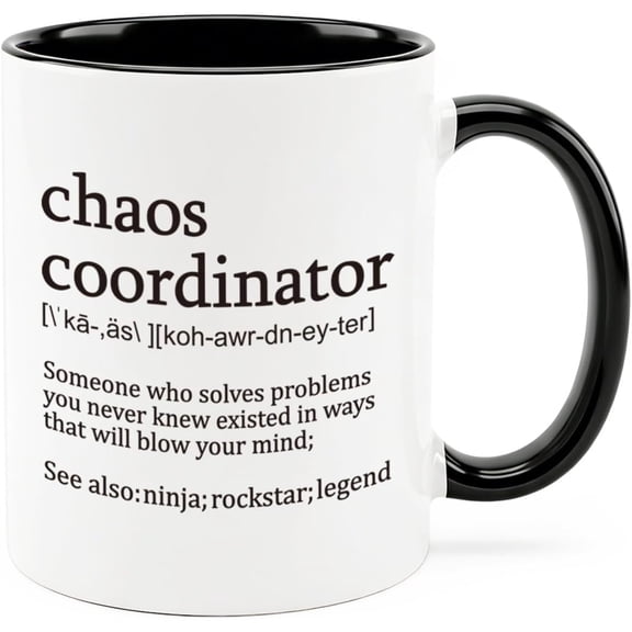 Funny Office Gift for Coworker Boss Employee Teacher Nurse, Thank You Gift for Women Men, Novelty Coffee Mug Ceramic Cup 11oz