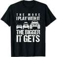 thumbnail image 1 of Funny Offroading Puns Off-Road Vehicle Car Collector Funny Creative Graphic T-Shirt, 1 of 3