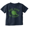 thumbnail image 1 of Funny Okie Dokie Artichokie Joke Toddler Boy Girl T Shirt Infant Toddler Brisco Brands 5T, 1 of 1