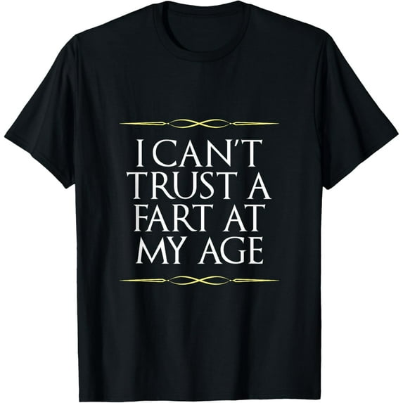 Funny Old Age Joke Birthday Senior Gag Graphic T-Shirt