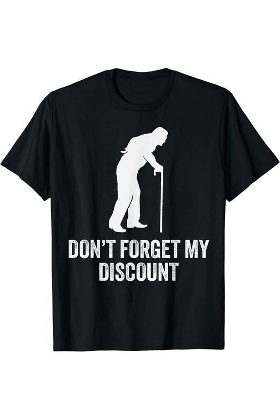 Funny Old Man Gag Old Person Older People Men Dad Birthday T-Shirt