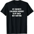 thumbnail image 1 of Funny Old Man Old Woman Birthday Back Not Hurting T-Shirt, 1 of 3