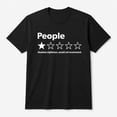 thumbnail image 1 of Funny One Star Review People T-Shirt, Unisex Short Sleeve Graphic Tee, 1 of 9