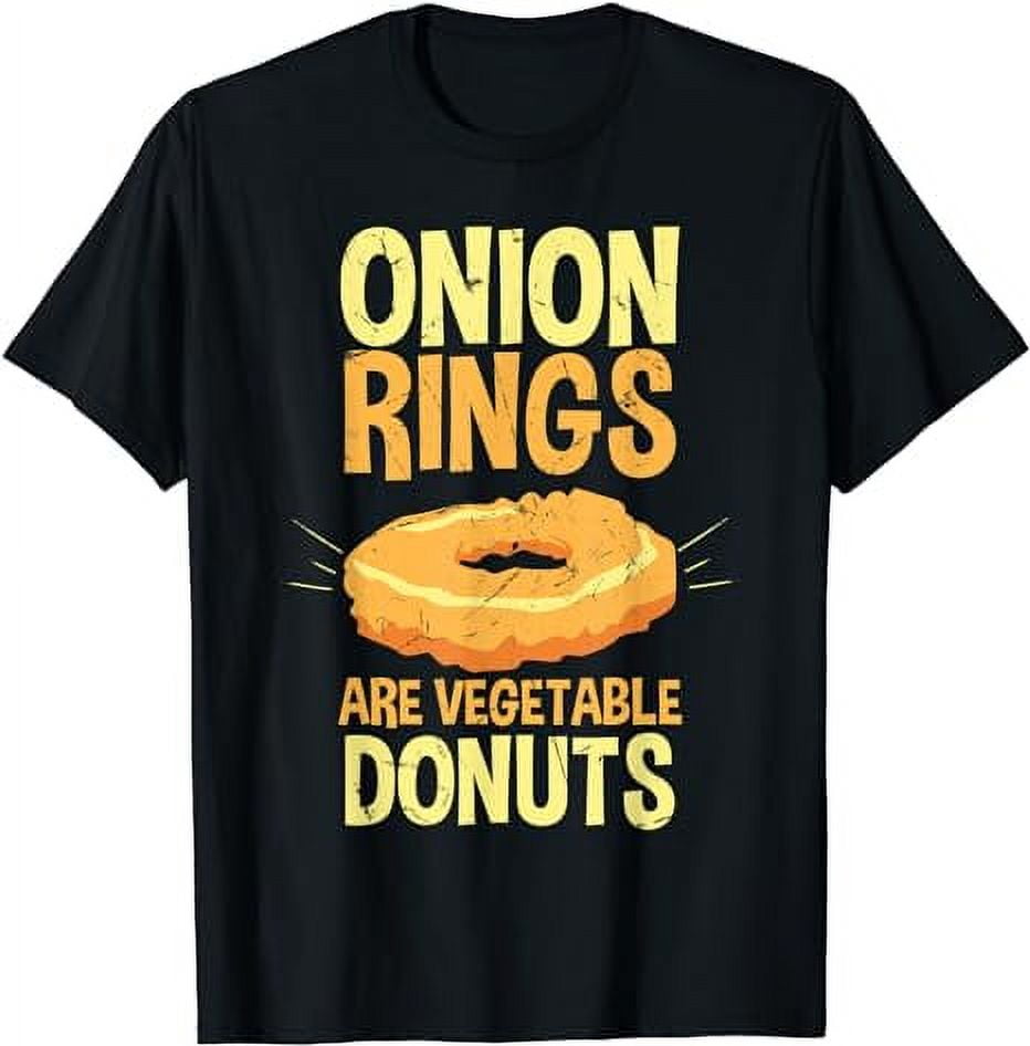 Funny Onion Rings Vegetable Donuts Onion Ring Lovers TShirt