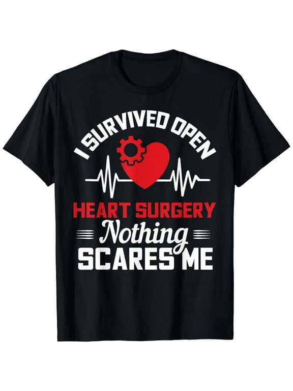 Funny Open Heart Bypass Surgery Recovery Get Well Gift T-Shirt