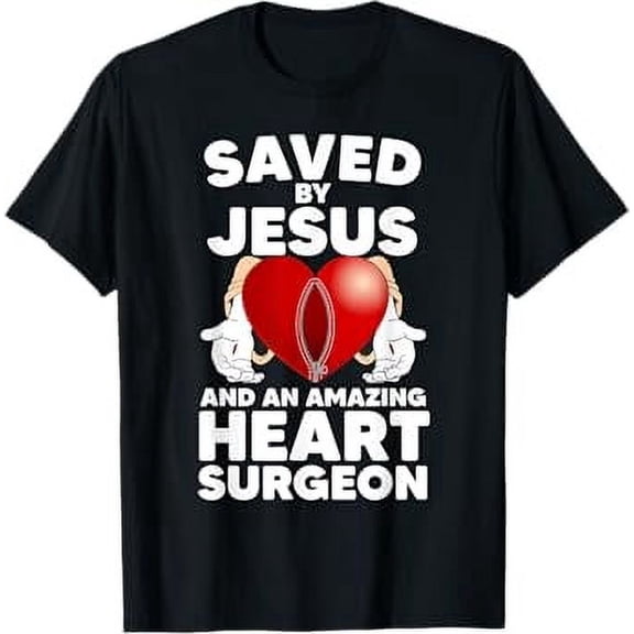 Funny Open Heart Surgery Design For Men Women Heart Patients T-Shirt