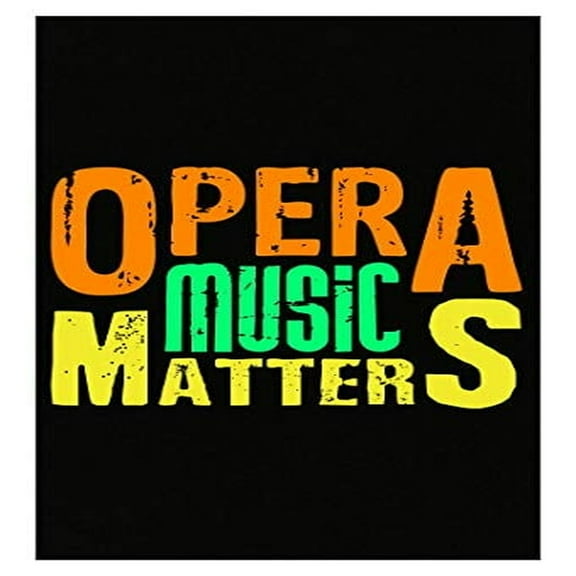 Funny Opera Poster - 13x19 - Wall Decor for Music Lovers Gift