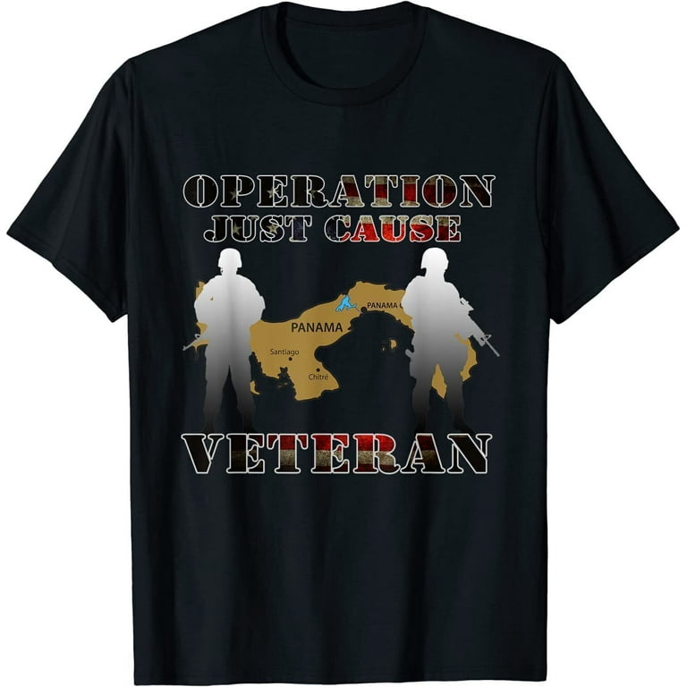 Panama Veteran T-Shirt - Operation Just Cause Panama Veteran T-Shirt - Operation Just Cause