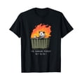 thumbnail image 1 of Funny Opossum Meme T-Shirt with Humorous Dumpster Fire Design for Casual Wear, 1 of 5