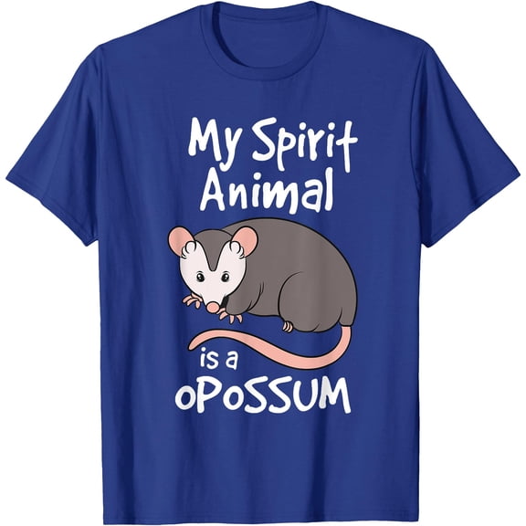 Funny Opossum My Spirit Animal Is a Opossum Unisex T-Shirt for Men Women Kids Toddler