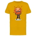 thumbnail image 1 of Funny Orange Ball Man In Panic Tee Men's -Image by Shutterstock, 1 of 2