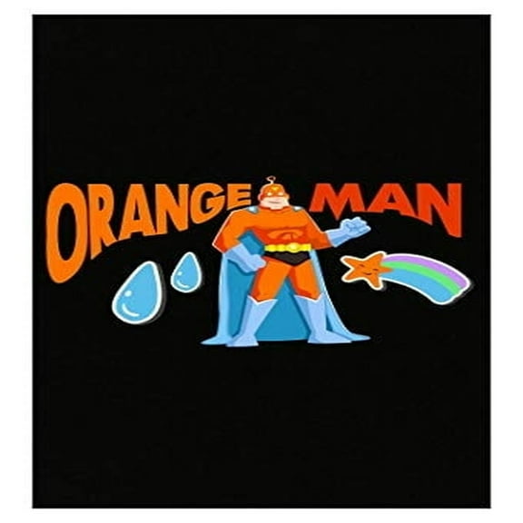 Funny Orange Poster - 13x19 - Wall Art Decor Gift