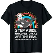 Funny Orca Whale Unicorn Lover Seaworld Ocean Men Women Kids T-Shirt