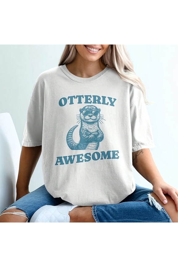 Funny Ottey Aweme T-S1Hirt, Cool Otter Graphic , Unique Animal S1Hirt, Ocean Creature , Cute Otter Lovers Gift, Fun Otter Pm 85