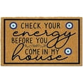 thumbnail image 1 of Welcome Doormat with Anti-Slip Rubber Back (17×30 inch) Prank Gift Home Decor Area Rugs for The Entrance Way Indoor Mats (I AM Blessed Coming in and Going Out)., 1 of 5