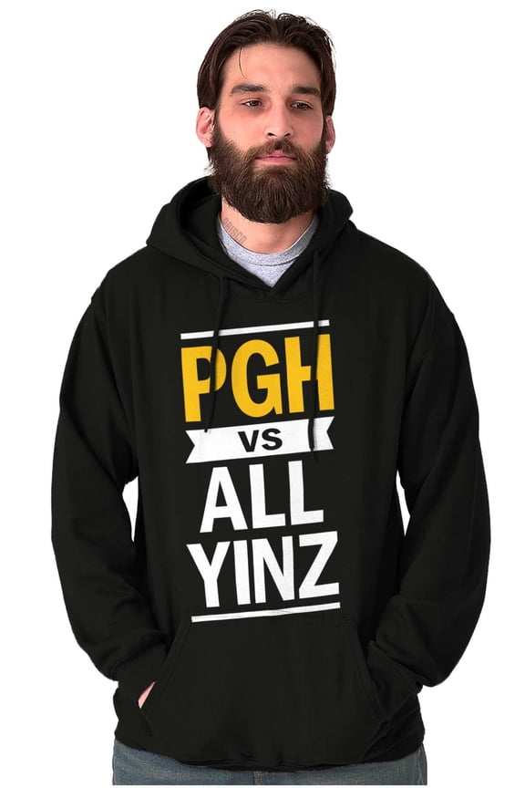 Funny PGH Pennsylvania Vs All Yinz Hoodie Sweatshirt Women Men Brisco Brands X