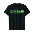 thumbnail image 1 of Funny PROGRAMMER Gamer and Coder Computer Geek for IT Men T-Shirt, 1 of 5