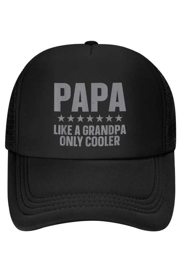 Funny Papa Art for Grandpa from GrandFather's Day Papa Baseball Cap