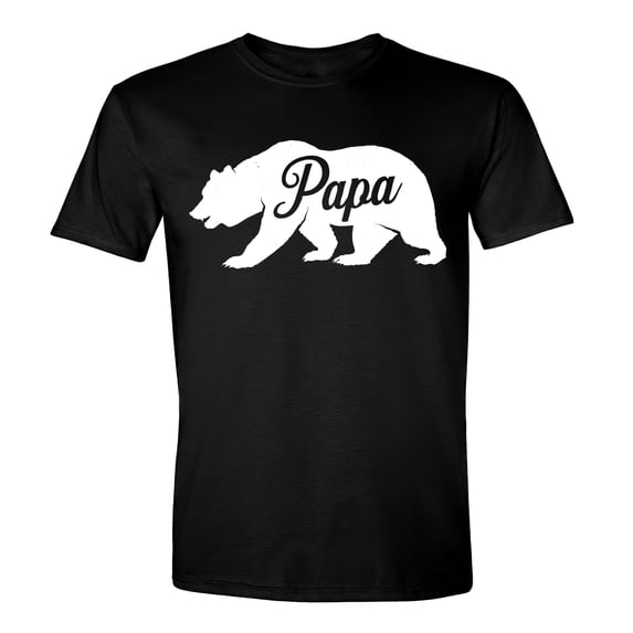 Funny Papa Bear Graphic T-Shirt for Dads - Perfect Father's Day Gift Idea