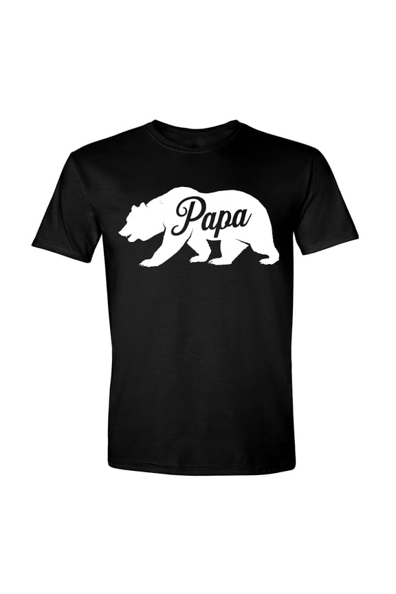Funny Papa Bear Graphic T-Shirt for Dads - Perfect Father's Day Gift Idea