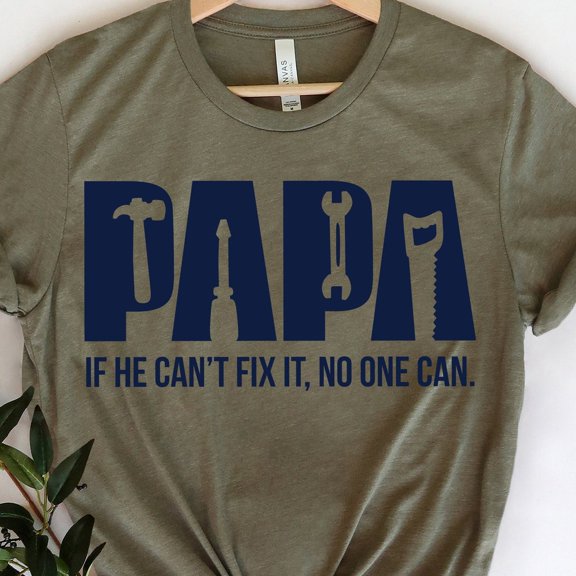 Funny Papa Birthday Shirt, Fixer Of Things Shirt, Papa Tools Shirt, Papa Shirt, Papa Can Fix It Tool Box Shirt, Father'S Day Shirt, Gift For Papa Unisex S-5XL Hot Trending Shirt