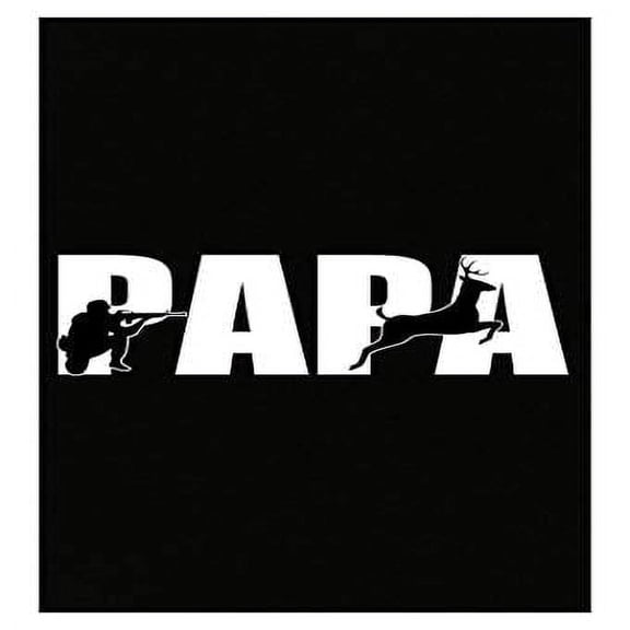 Funny Papa Deer Buck Poster - Wall Decor for Hunters Gift