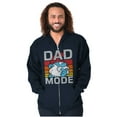 thumbnail image 1 of Funny Papa Smurf Cartoon Dad Mode Zip Hoodie Sweatshirt Men Brisco Brands S, 1 of 6