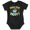 thumbnail image 1 of Funny Papa Smurf Who's Your Paddy Romper Boys or Girls Infant Baby Brisco Brands 12M, 1 of 7