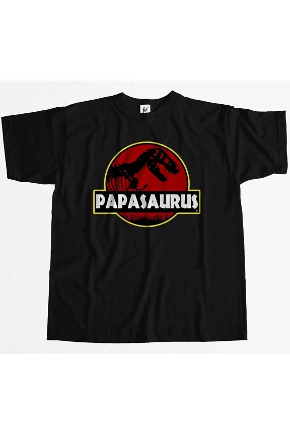 Funny Papasaurus T-Rex Dad Old Dinosaur Father’s Day Humor Unisex T-Shirt up to size 5XL