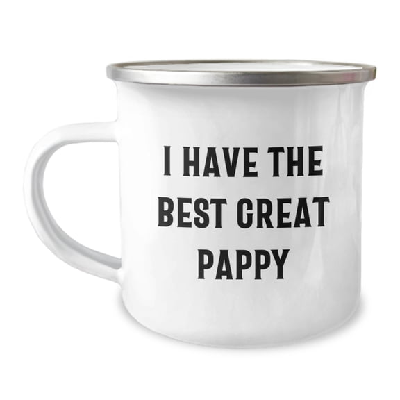 Funny Pappy Camping Mug Gifts from Family for Christmas Unique