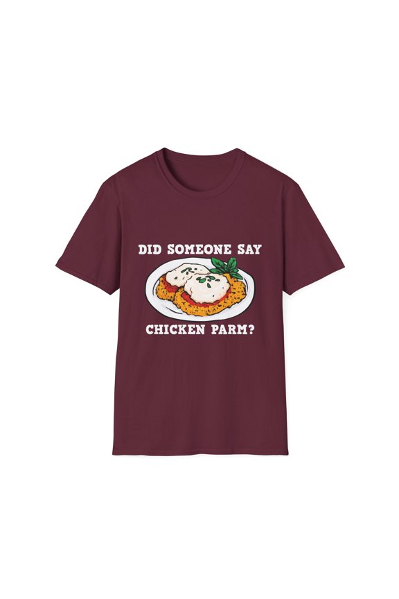 Funny Parmigiana Food Devotee Men Women Unisex Softstyle T-Shirt