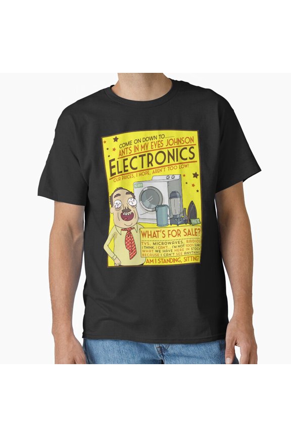 Funny Parody Electronics Advertisement Retro Comedy Unisex T-Shirt, up to size 5XL