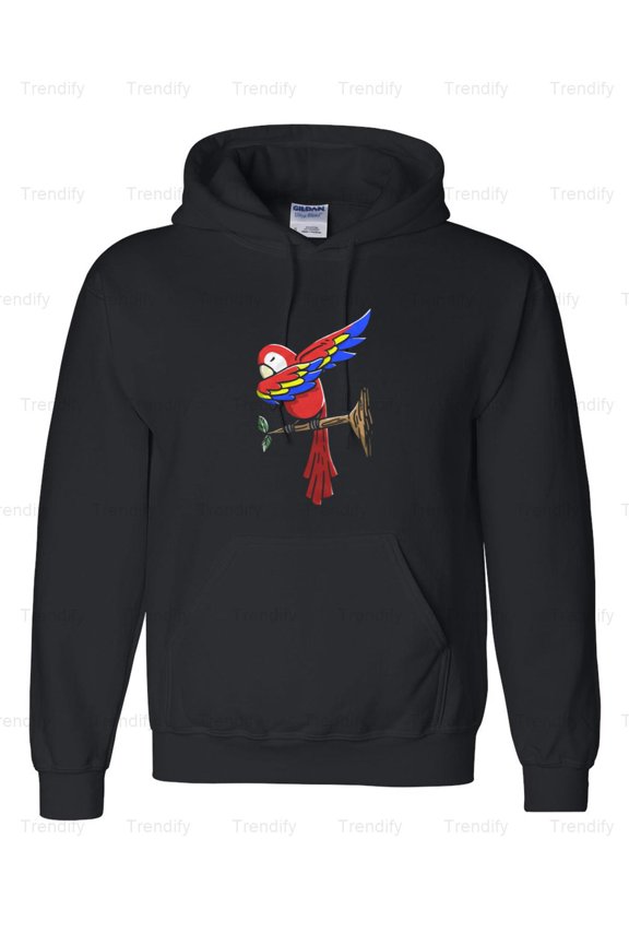 Funny Parrot Dabbing Dog Dab Dance Move Hoodie M3082882, Up to Size 5XL
