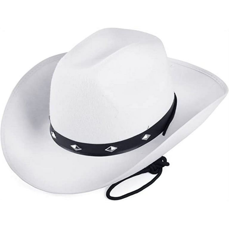 Funny Party Hats White Cowboy Hat Studded Cowboy Hat Cowboy