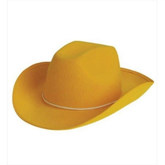 Funny Party Hats ab410 Cowboy Hat, Yellow