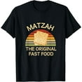thumbnail image 1 of Funny Passover Matzah, the Original Fast Food, Seder Matzo T-Shirt, 1 of 3