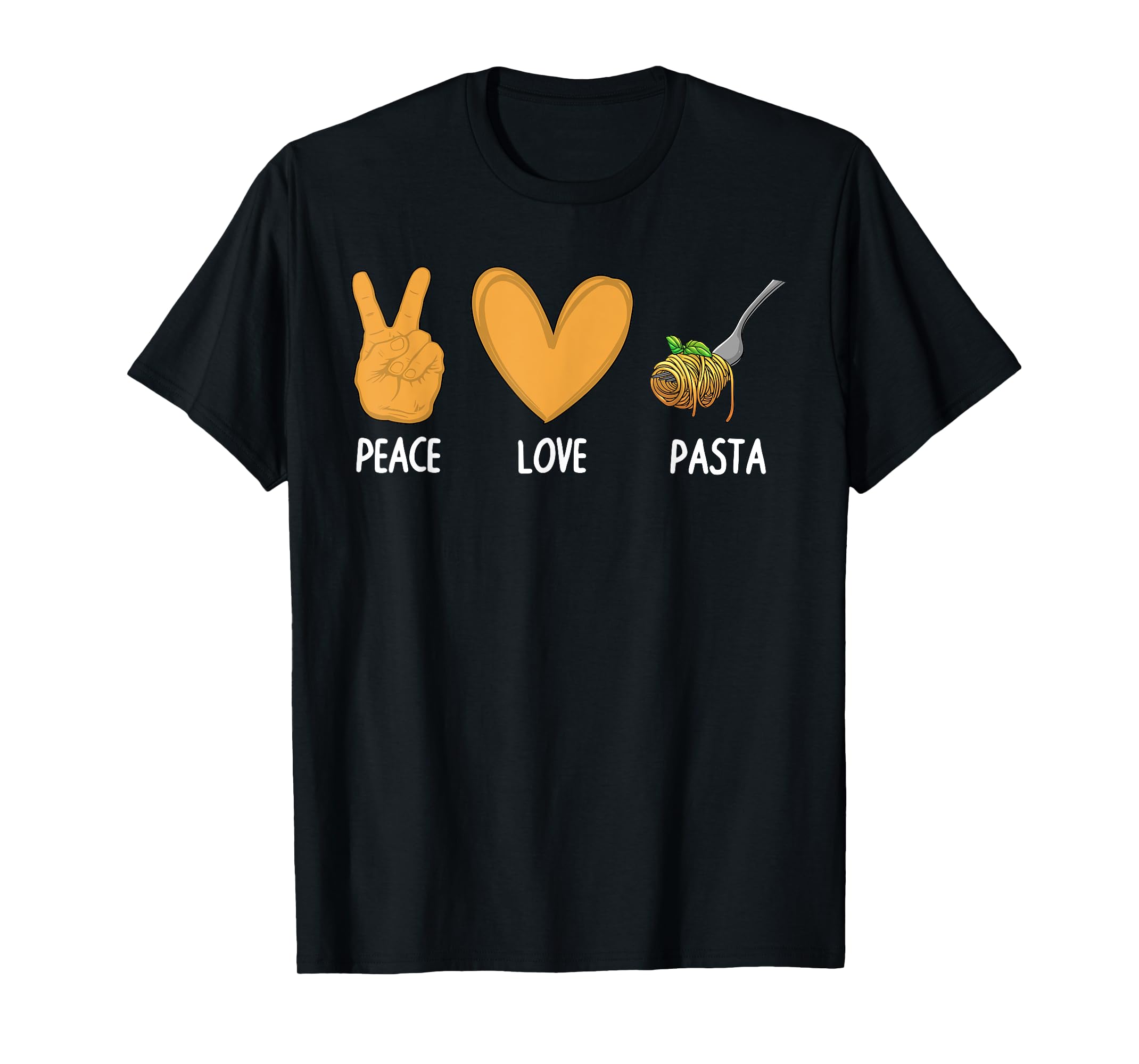 Funny Pasta Art For Men Women Italian Food Italy Pasta Lover TShirtM