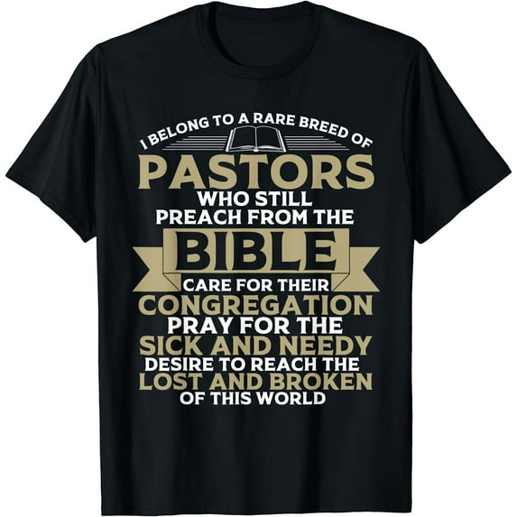 Funny Pastor Appreciation Gift Christian Preacher Men Women T-Shirt
